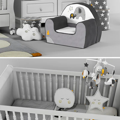 Baby room - SAUTHON Babyfan - SAUTHON Elodie Blanc — Вид 3