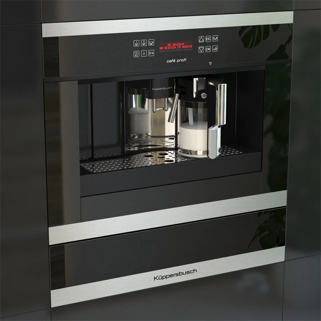 Black Coffee Machine EKV6500 Kuppersbusch — Descargar