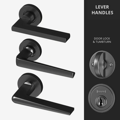 Door Lever Handles Nanz N ° 2065, 2085, 2079 — Ver 1