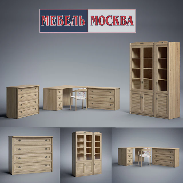 Bedroom sets "Atlantis Sonoma" — Descargar