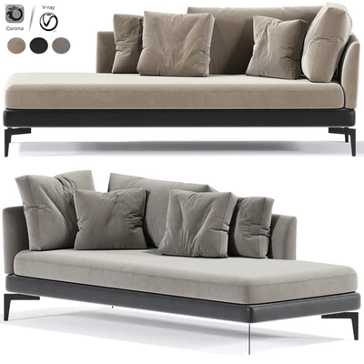 Feel Good Chaise Longue Flexform — Ver 1