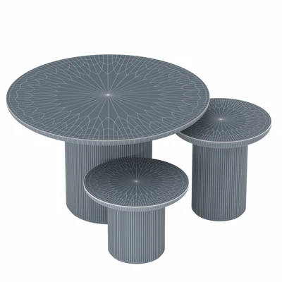 GUBI Moon Table Set — Вид 2