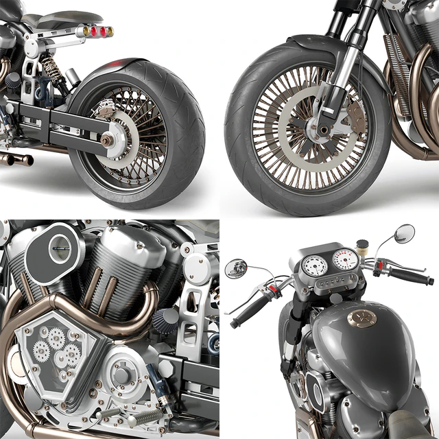 Custom motorcycle — Descargar
