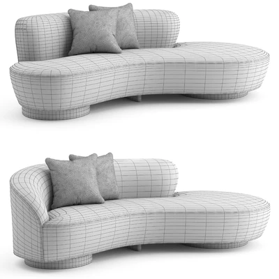 Shorty Sofa by Vladimir Kagan — Ver 4