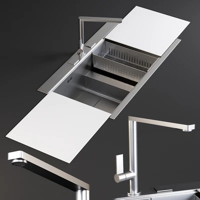 Sink Linea Mixer Smeg — Вид 1