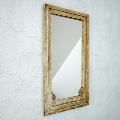 Antique Raja Window Mirror — Ver 6