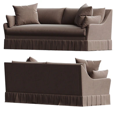 Portola Pleated Sofa — Ver 3
