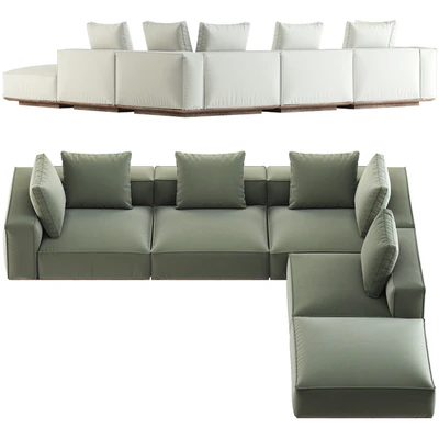HARBOR / SANTORINI SOFA — Ver 5