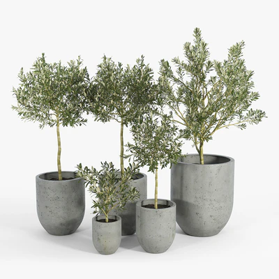 Neo Planter, Extra Small, Lead — Вид 3