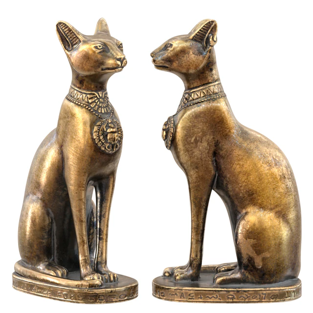 Egyptian Cat Statuette — Descargar