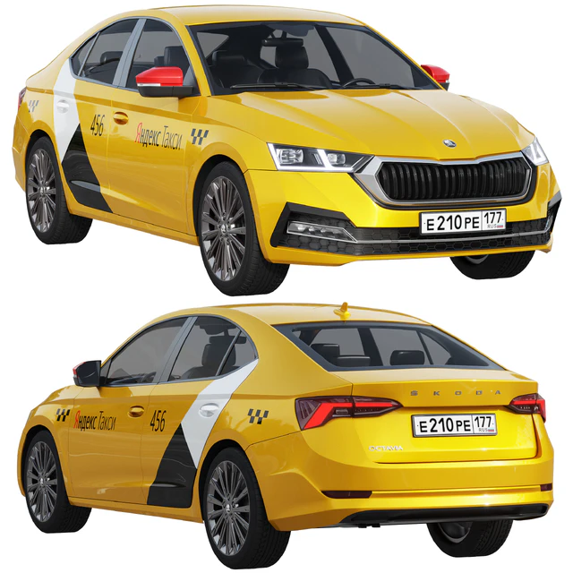 Такси Skoda Octavia — Скачать