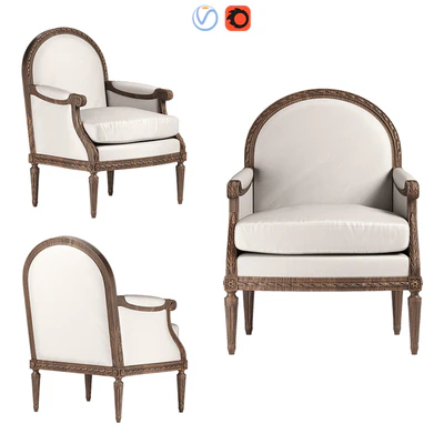 Taillardat Carpentier armchair — Ver 1