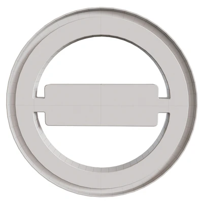 LED Ring Wall Clock — Ver 7