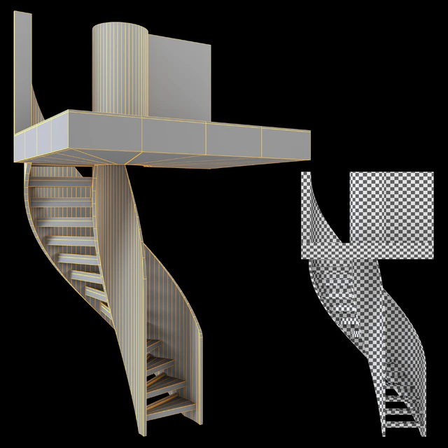 Spiral staircase 1 — Descargar