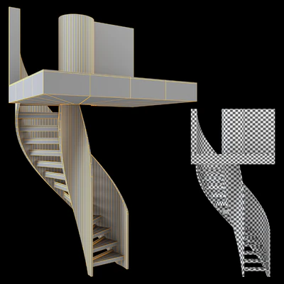 Spiral staircase 1 — Ver 3