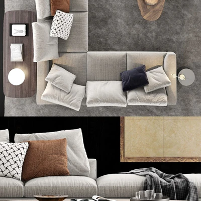 Minotti Andersen Line Sofa 1 — Вид 3