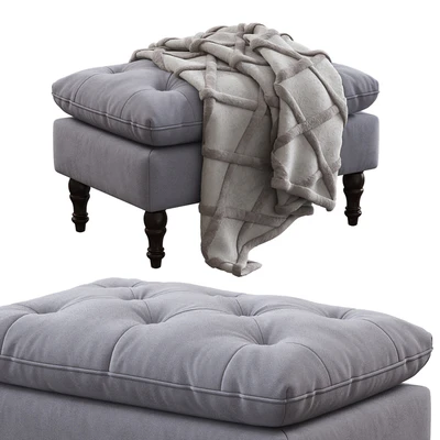 Christopher Knight Home / Tufted Ottoman — Вид 1