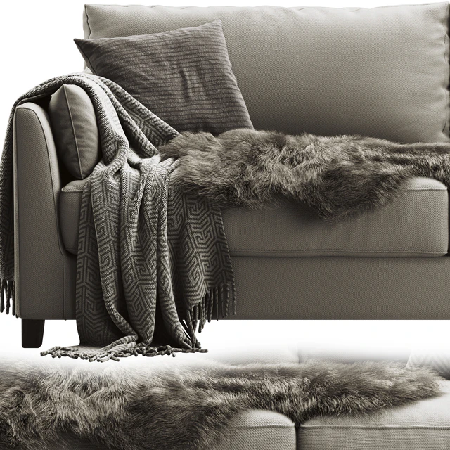 Meridiani Bisse Sofa 220 cm — Descargar