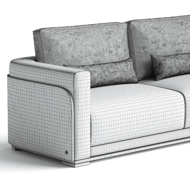 Galapagos Wooden Frame Sofa — Descargar