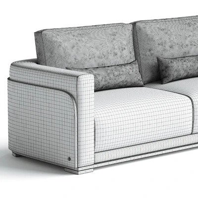 Galapagos Wooden Frame Sofa — Ver 3