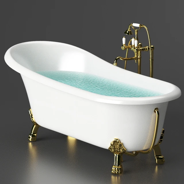 Акриловая ванна BelBagno BB04 + смеситель Cezares — Скачать