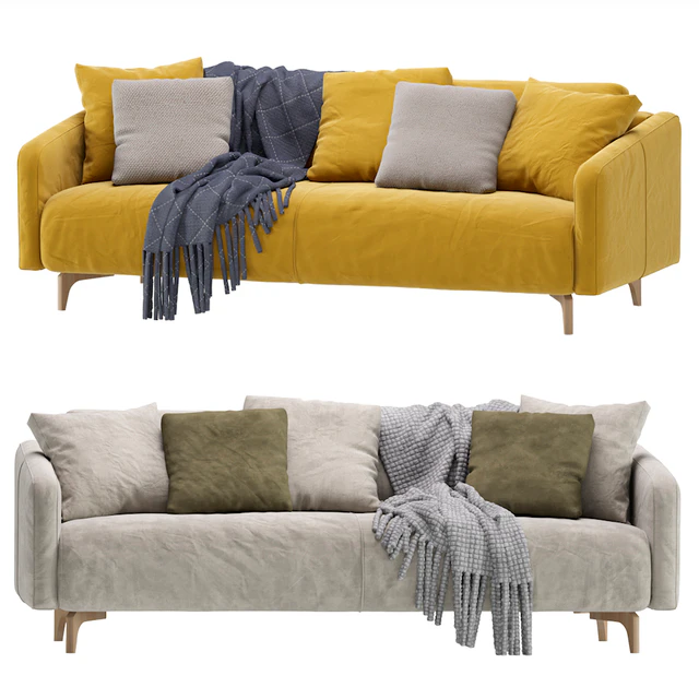 Sofa Ljeri Barhat Beige By Divan.ru / Диван Льери — Скачать
