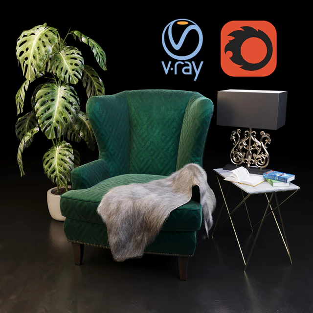 Chairs with decor Chair with decor — Descargar