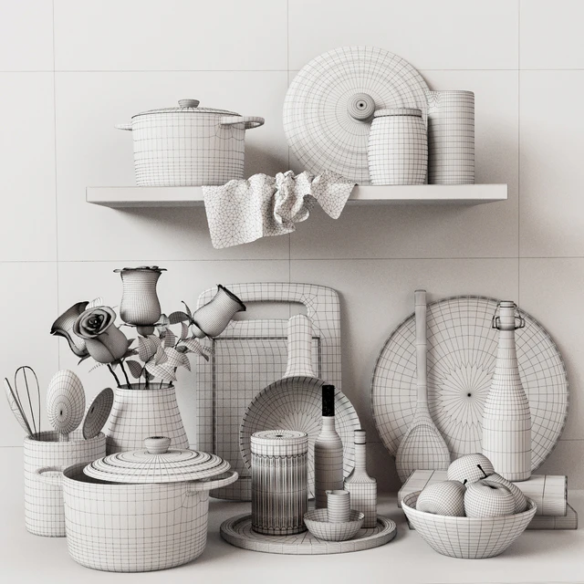 Kitchen Decorative set 029 — Descargar