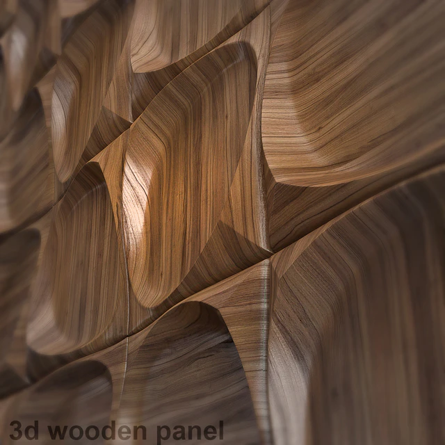 wooden 3d panel 2 — Скачать