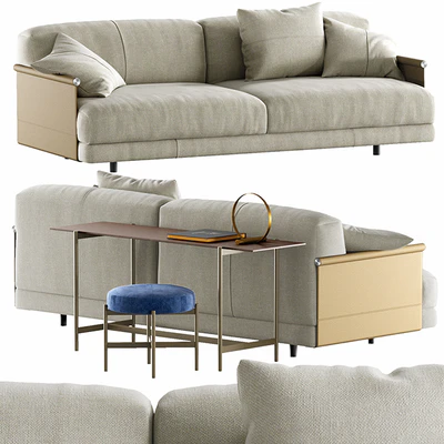 Sofa Ditre Italia Althon Night and Table Ditre Italia Erys — Ver 1