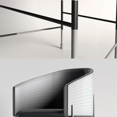 Furniture set / Covent chair and Karl-Johan table lamp by New Works — Вид 2