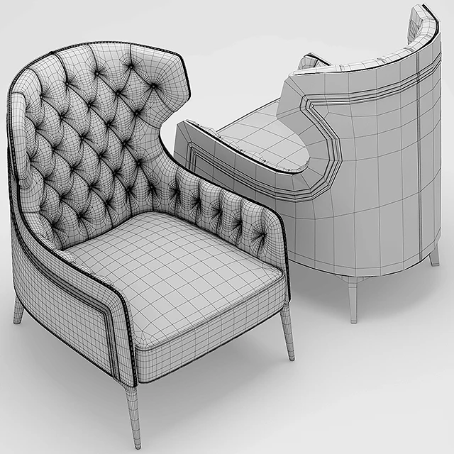 Кресло Vittoria Frigerio PIOLA BERGERE — Скачать