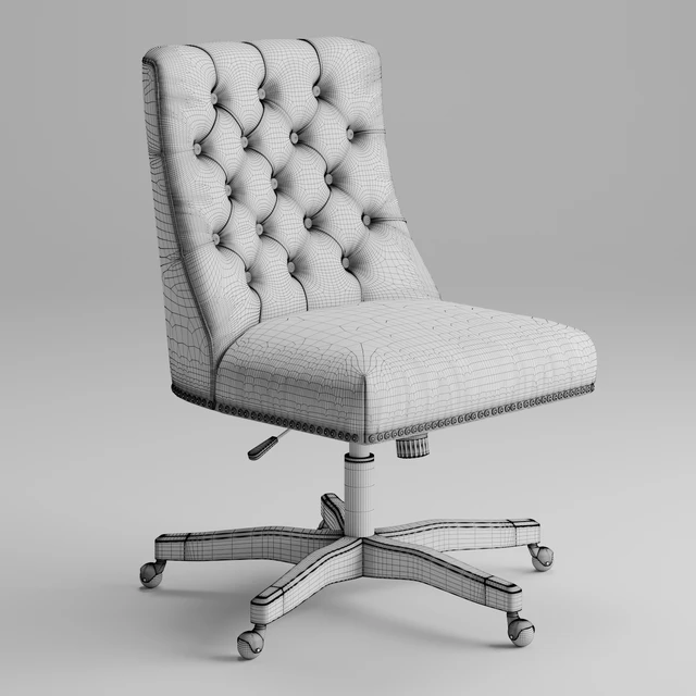Linon Home Décor Honor Light Gray Office Chair, Grey — Скачать