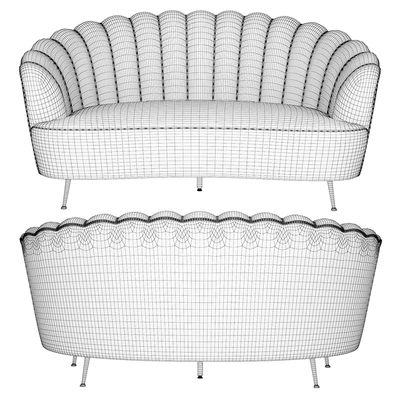 Rita Velvet Sofa — Вид 3