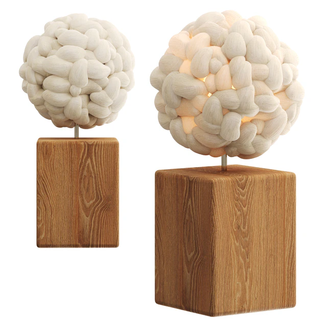 Ball table lamp by Helen Loom — Descargar