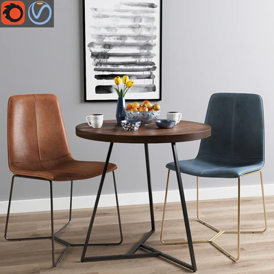 West Elm dining set — Вид 1