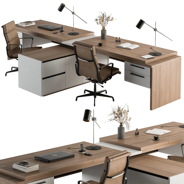 Employee Set - Office Furniture 400 — Скачать