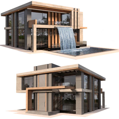 Villa with pool — Вид 1