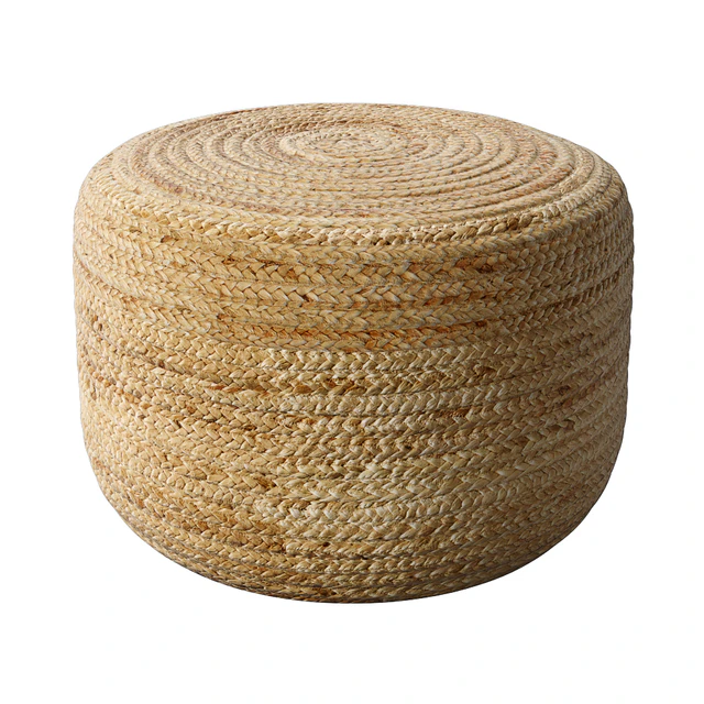 Braided Jute pouf — Скачать