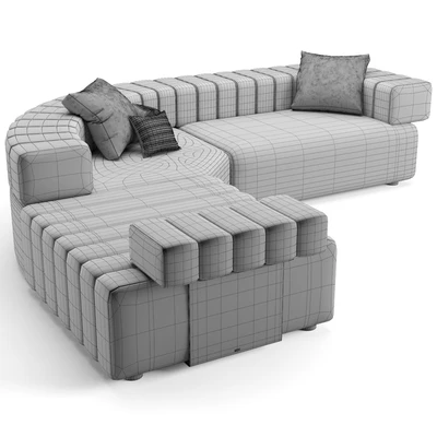 Fendi Casa Truman sofa — Ver 6