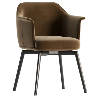 Poltrona Frau Archibald Chair — Ver 6