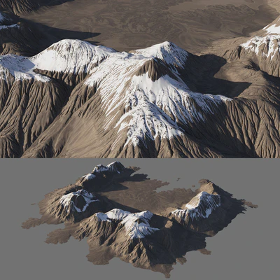 snow mountain 03 — Ver 3