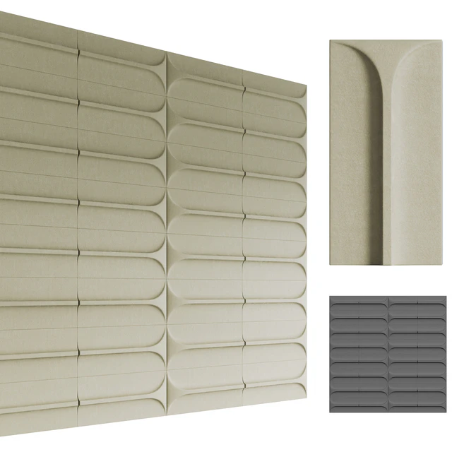 Arc Acoustic Wall Panel by Stone — Descargar