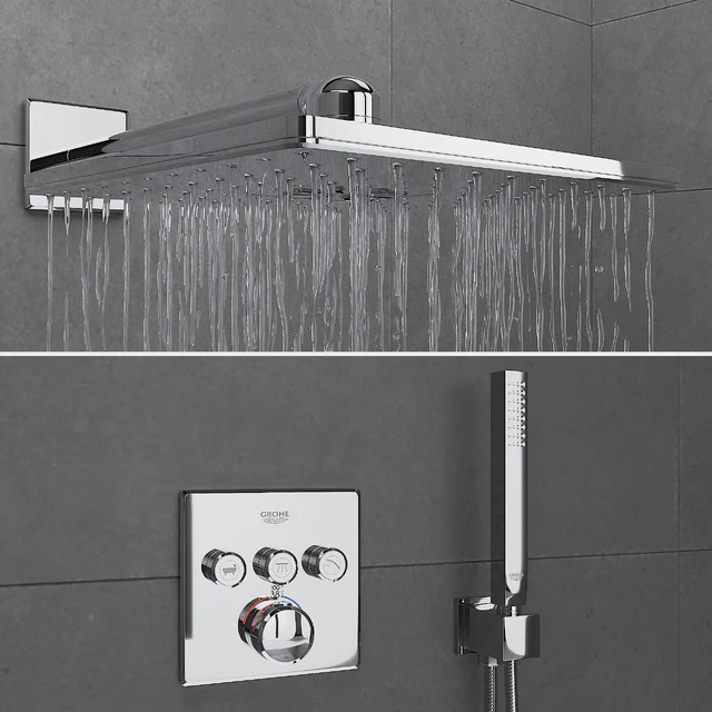 Shower Room and Grohe Set 01 — Скачать