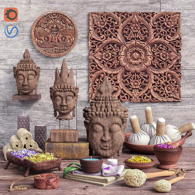Set for spa and bathroom 2 — Ver 1