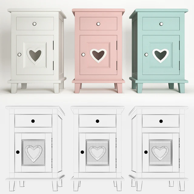 Bedside nightstand from the Adelina series — Descargar