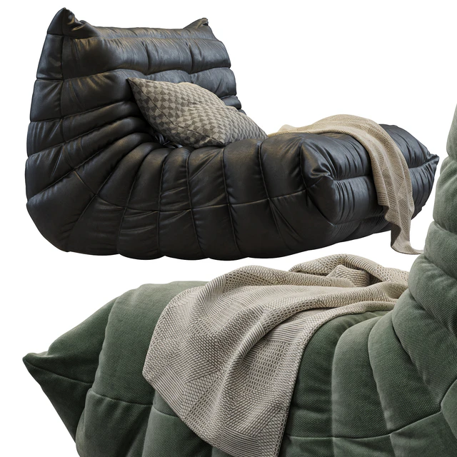 Модульный диван Togo Loveseat от Ligne Roset — Скачать