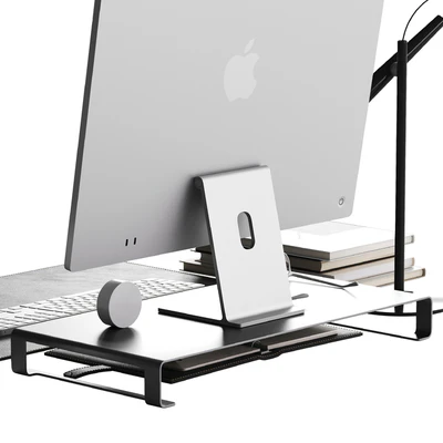 Decor for the workplace with a set of Apple equipment — Вид 5