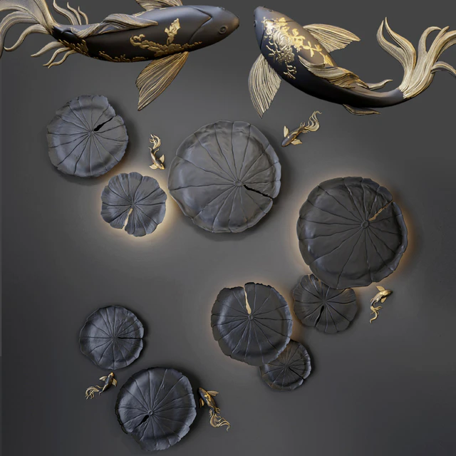 Wall decor - Water Lily — Descargar