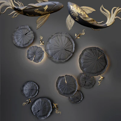 Wall decor - Water Lily — Ver 1